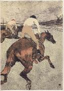 Henri  Toulouse-Lautrec The Jockey china oil painting reproduction